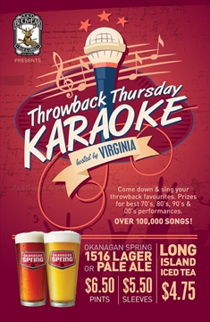 karaoke at the Buck and Ear