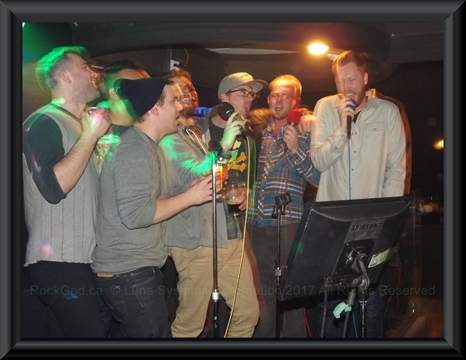 karaoke at the Locker Room