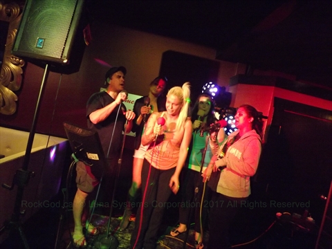 karaoke at Secret Resto Lounge