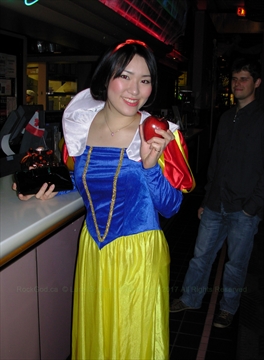 Halloween costume at Haloween Karaoke