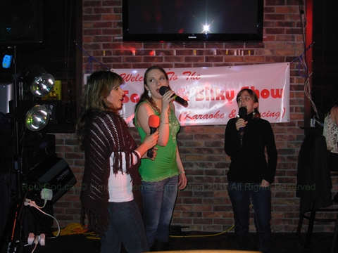 karaoke at East Side Marios