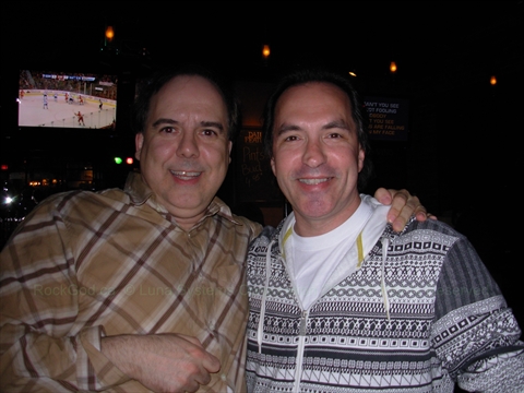 The Rock God with Tyrone